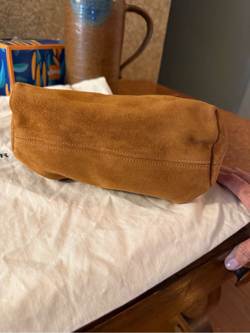 Parker Thatch NWT small suede Charlie - Picture 4 of 6